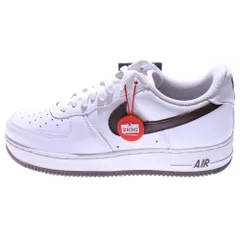 NIKE (ナイキ) AIR FORCE 1 LOW RETRO DM0576‐100 エアフォース 1 ロー レトロ ローカットスニーカー ホワイト/ブラウン US9.5/27.5cm