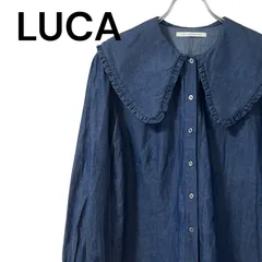 LUCA/LADY LUCK LUCA ルカレディラックルカ ブルー ネイビー レディース トップス 長袖 シャツ ブラウス カジュアル 春コーデ【フリーサイズ】0000009TNKのサムネイル