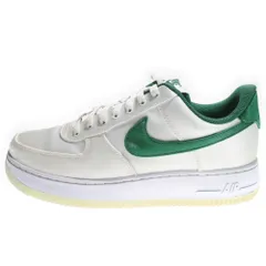 NIKE (ナイキ) WMNS AIR FORCE 1 LOW SATIN GREEN DX6541-101 ウィメンズ エアフォース1 サテングリーン ローカットスニーカー US10.5/27.5cm グリーン/ホワイト