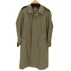 バーバリーズ BURBERRYS 裏地ノバチェック 比翼ステンカラーコート メンズ 表記無 