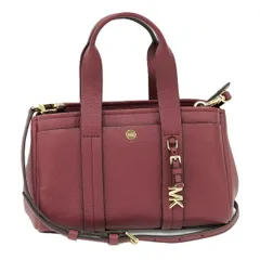 MICHAEL KORS 2WAYショルダーバッグ トートバッグ レザー ボルドー32T5G1ZC1L