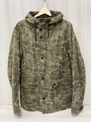DIESELマウンテンパーカー  Lサイズ カモフラ クリ抜き加工 インポート品