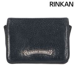 クロムハーツ  CRD CSE3PKTWDV1 アーチロゴプレート3ポケットレザーカードケース メンズ