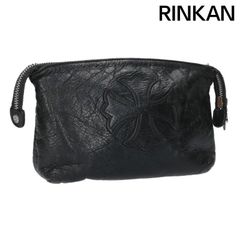 クロムハーツ  INSANITY CH PLS/インサニティCHプラス CHプラスパッチレザーポーチ メンズ