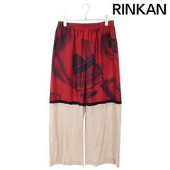 アンダーカバー  UCS1505-1 シルク素材切り替えロングパンツ レディース 2