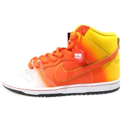 NIKE SB (ナイキエスビー) DUNK HIGH PRO SWEET TOOTH SB FN5107-700 ダンク スイートトゥース ハイカットスニーカー オレンジ/ホワイト US10/28cm
