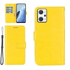 【在庫処分】携帯カバー 銀行カード現金 スマホケース レザー ネット reno7a(イェロー)収納 スタンド カードoppo 防塵 ケース 防水 手帳型 スマホケース全面保護 (6.4インチ)対応 耐摩擦手触りが良い耐衝撃 9A 高級合皮上質 RENO 手帳型