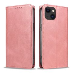 【数量限定】レザー 軽量 薄型 財布型 15 携帯カバー 手帳ケース 耐衝撃 スマホケース 耐摩擦 全面保護 本革 マグネット式 手帳型 カード収納 スタンド機能 15ケース ピンク