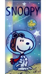 【中古】小物(キャラクター) スヌーピー＆ウッドストック(宇宙) マルチファイル 「PEANUTS (SNOOPY)×ローソン 2018年 夏のスヌーピーフェア」 対象商品購入特典