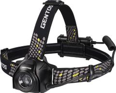 GENTOS(ジェントス) LED ヘッドライト USB充電式 【明るさ700ルーメン/実用点灯6時間/後部認識灯】 専用充電池または単3形電池3本 (別売り) 使用 ヘッドベイダー HV-133Ht