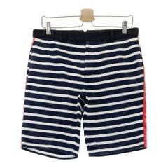 ラッセルノ ゴルフ ハーフパンツ ボーダー 紺 白 赤 メンズ 2XL 7