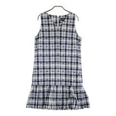 サイズ：1 PEARLY GATES パーリーゲイツ  ノースリーブワンピース チェック柄 ホワイト系 [240101638127] ゴルフウェア レディース ストスト