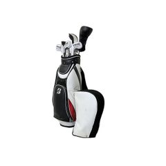 BRIDGESTONE ブリヂストン BG-100 1W 5W U4 I6-9 A パター 9本+キャディバック セット ゴルフ 中古 W11021126