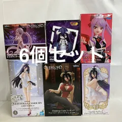 未開封 オーバーロード Desktop Cute 他 アルベド 他 フィギュア 6個セット SF3647 c107
