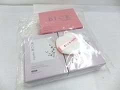 【未使用】BIOR オーガニックアクア エアレスクッション 美容液ファンデーション リフィル＆パフ×2個 / 専用コンパクトケース / パフ ②　公田店