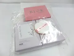 【未使用】BIOR オーガニックアクア エアレスクッション 美容液ファンデーション リフィル＆パフ×2個 / 専用コンパクトケース / パフ ②　公田店のサムネイル