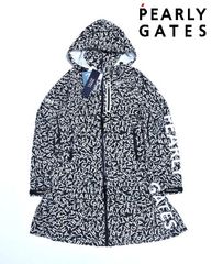 【定価4万8400円】新品 PEARLY GATES ロゴ柄 CRAFTEVO レインコート 0 053-4988408 撥水性 耐水性 透湿性 パーリーゲイツ ワンピース