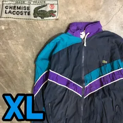 T7837 LACOSTE ナイロンジャケット　フランス製　古着