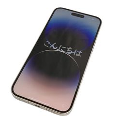 Apple アップル iPhone 14 Pro Max MQ9G3J/A スマートフォン 512GB バッテリー 86% 携帯電話 中古 Z10988047
