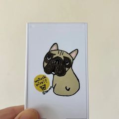 38coreイラスト.ミニスタンドミラー.フォーン