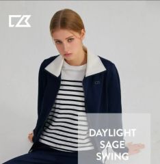 105 2024 Cutter&Buck(カッター&バック) ゴルフ ネイビー レディース ジャケット