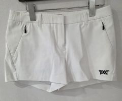 PXG レディース ゴルフ ハーフパンツ 白 70