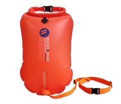 【在庫処分】ブイ浮遊水泳の安全トレーニング 視認性が高い Buoy 明るいオレンジ色。 サーファー用,Swim トライアスロン選手,スイマー, パック 防水収納バッグ水泳ブイ 25L