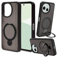 ラスタバナナ ケース カバー 認証 AQUOS sense10 sense9 共用 ハイブリッド 衝撃吸収 リング付き ZEROSAFE Shaft FBK 9263AS10ZSFBK/ 7252ff71