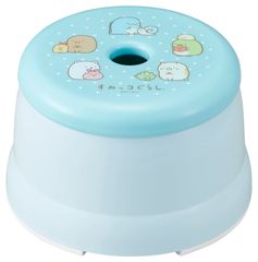 【数量限定】OSK(オーエスケー) バスチェア すみっコぐらし 風呂いす ブルー 日本製 足ゴム付 おしゃれ かわいい 滑りにくい BA-2