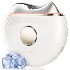 【TV紹介?人気雑誌掲載】ANLAN 温冷リフトかっさ 美顔器 EMS 電動カッサプレート 45度温感 冷却 リフト 3色LED 振動 全身適用 男女兼用 typeC充電式 3段階調整可能 誕生日 プレゼント (ホワイト)/ c62fedbb