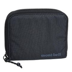 [モンベル] 財布 メンズ レディース 2つ折り 折財布 コンパクト ジップワレット 1133372 (ブラック(BK))/ 9e91b724
