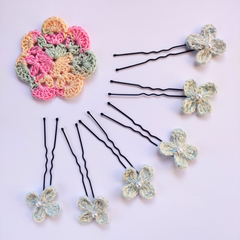 はんなりあじさい☆Uピン【6本】