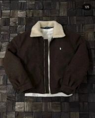 ポロ スポーツブラ ブラウン シープスキン ブルゾン