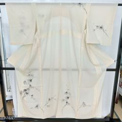 付け下げ 金彩 松 ポリエステル 躾糸付き AP002 - メルカリ