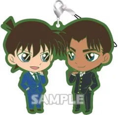 【中古】ストラップ(キャラクター) 工藤新一＆服部平次 「名探偵コナン ラバーストラップDUO vol.4」