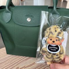 正規品/新品 レオパード ホーピ モンチッチ キーリング