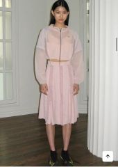 新品 SINOON シヌーン フリル ミディ スカート