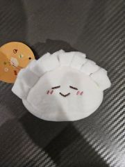 かわいいギャザーバッグキャラクターぬいぐるみポーチキーホルダー