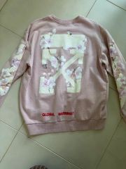 オフホワイト スウェット M