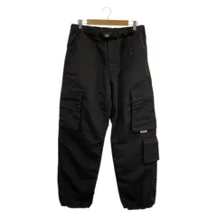 【中古】A BATHING APE カーゴパンツ サイズL ブラック[66]