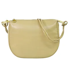 本物 クリスチャン ディオール Christian Dior レザー ショルダーバッグ ベージュ バッグ 中古・