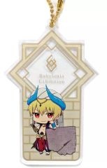 [중고] 키홀더 마스코트(캐릭터) 캐스터/길가메쉬 [Fate/Grand Order - 절대 마수전선 바빌로니아-전 Road to Uruk 아크릴 키홀더]