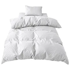 【新着商品】和モダン 光沢感 洗える 約150×210cm シングルロング シワになりにくい グレー 速乾 市松柄 掛け布団カバー PE12101-05 メリーナイト