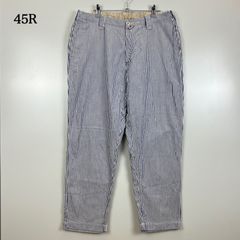 5264【美品】45R 小麦デニムのベイカーパンツ ストライプ ヒッコリー 5264【美品】45R 小麦デニムのベイカーパンツ ストライプ ヒッコリー