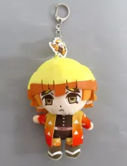 【中古】雑貨 我妻善逸 ぬいぐるみストラップ 「鬼滅の刃×ラスカル」