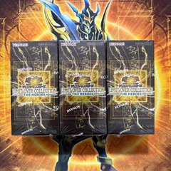 遊戯王　リミットオーバーコレクション　ヒーローズ　シュリンク付き 3BOX LIMIT OVER COLLECTION -THE HEROES