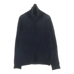 NUMBER (N)INE (ナンバーナイン) 05AW THS期 ジップアップ ドライバーズ長袖ニット ブラック 0357933495のサムネイル
