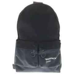 OFF-WHITE (オフホワイト) 18AW BACKPACK キャンバスバックパック リュックサック ブラック OMNB003E18074010のサムネイル