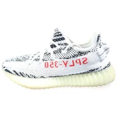 adidas (アディダス) YEEZY BOOST 350V2 ZEBRA CP9654 イージーブースト 350 V2 ゼブラ ローカットスニーカー ブラック/ホワイト US8/26.0cm