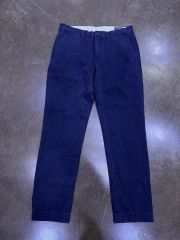 ポロ ラルフローレン スリムフィット チノパンツ ネイビー コットンパンツ 33